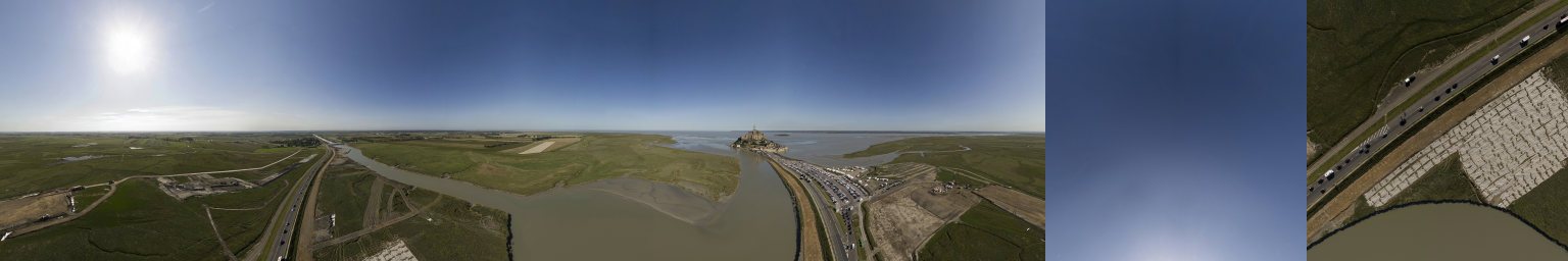 Visite virtuelle du chantier de la digue au Mont Saint Michel