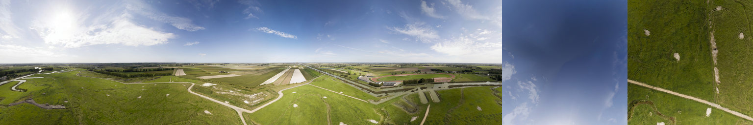 Visite virtuelle de l'anse de Moidrey au Mont Saint Michel