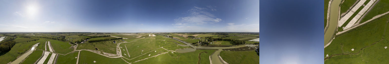 Visite virtuelle de l'anse de Moidrey au Mont Saint Michel