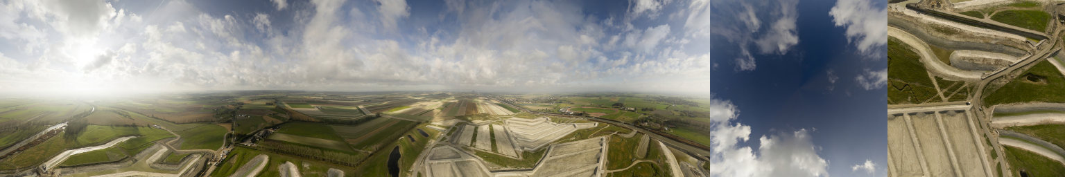 Visite virtuelle de l'anse de Moidrey au Mont Saint Michel