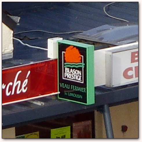 Photographie aérienne prise au mât télescopique du bourg de Pleumeur-Bodou avec zoom final